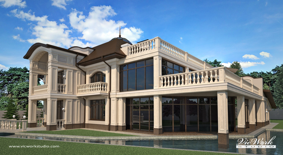 Classic style private house