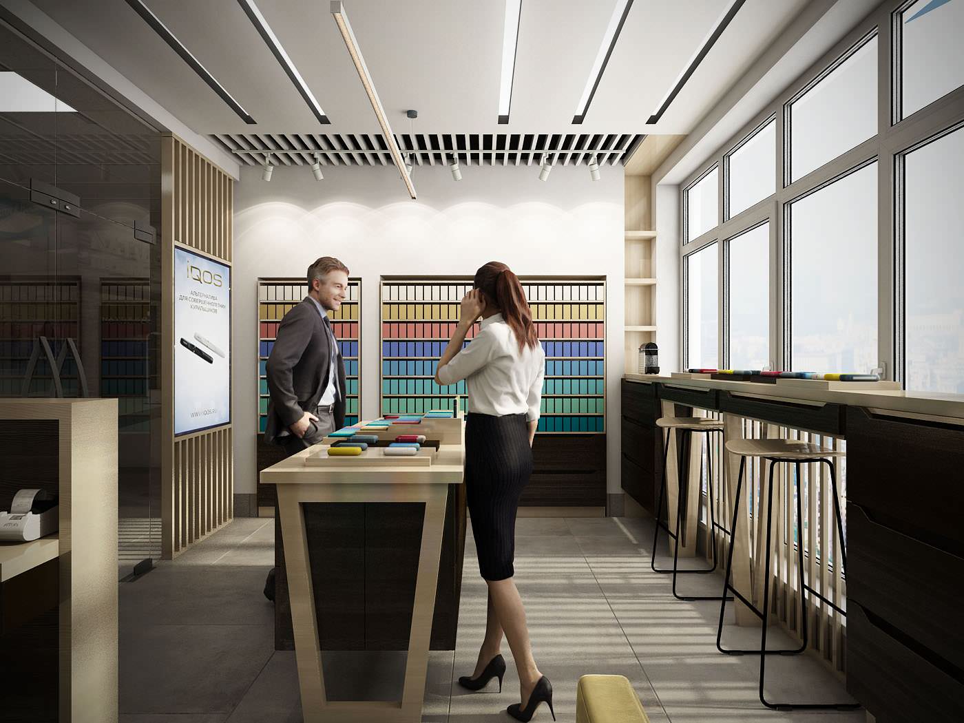 Торговый отдел IQOS