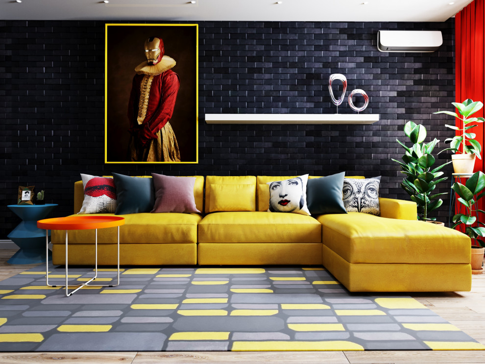 Обложка проекта: Дизайн гостиной в ЖК Парковый, г. Тула