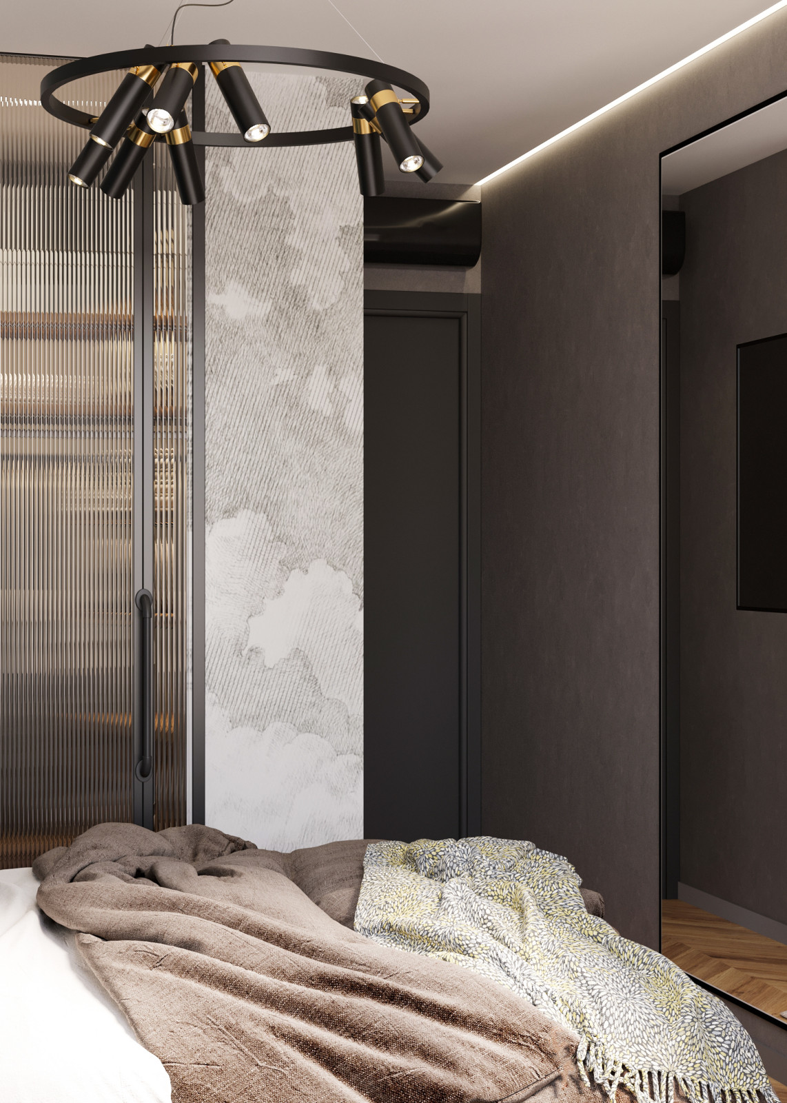 Дизайн интерьера квартиры в ЖК Серебрица