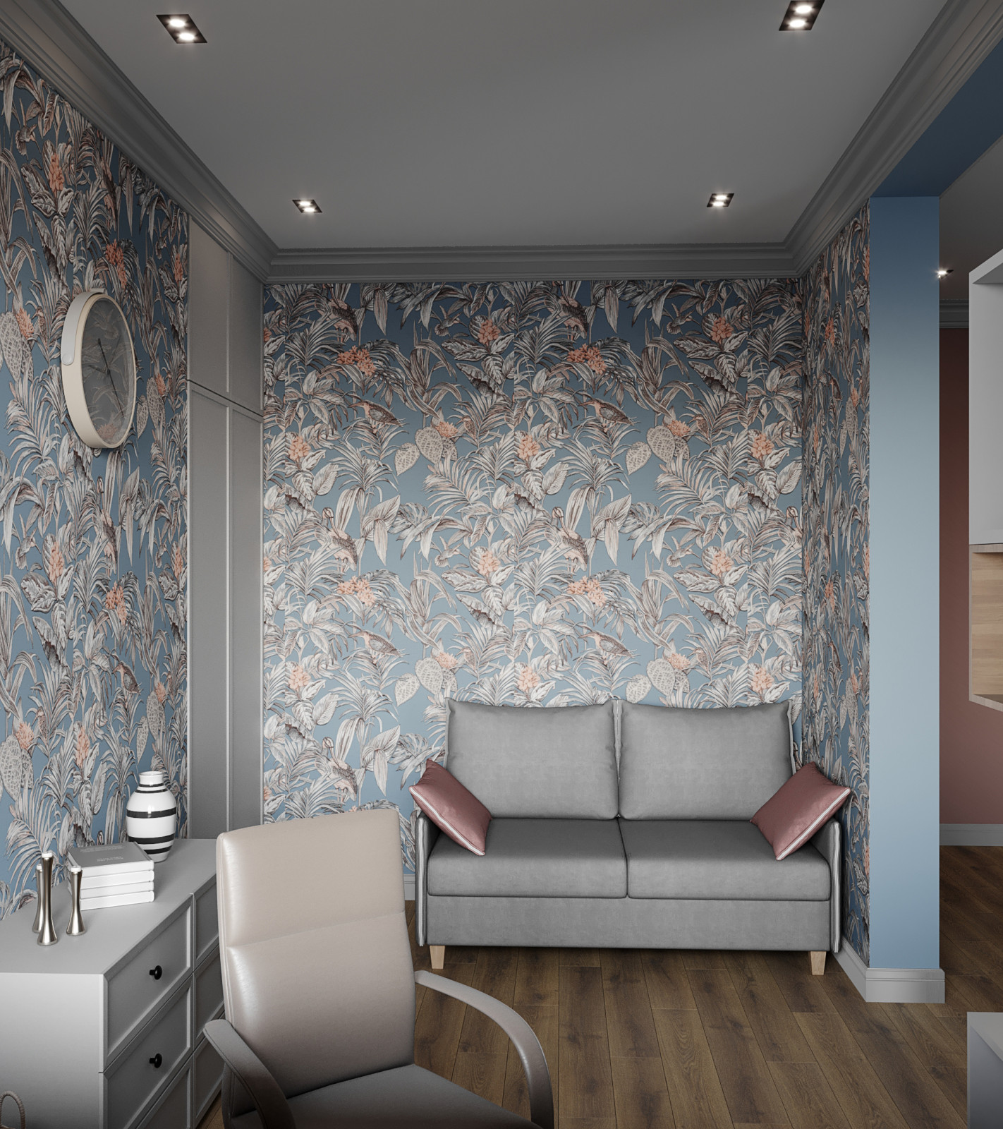 Спальня и кабинет