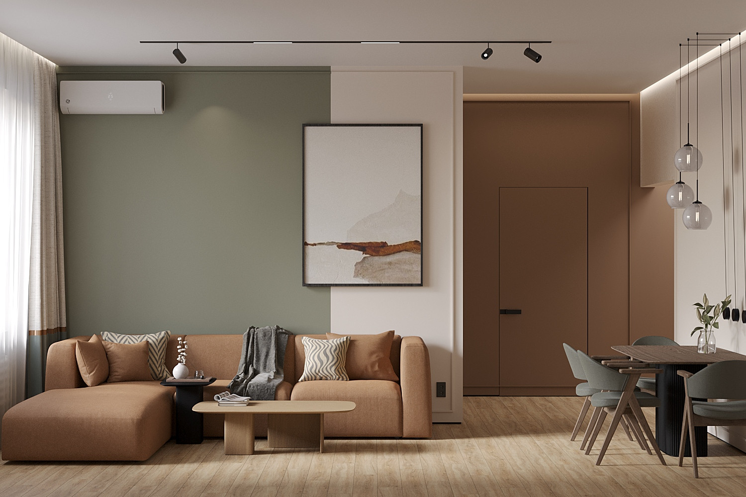 Гостиная-столовая