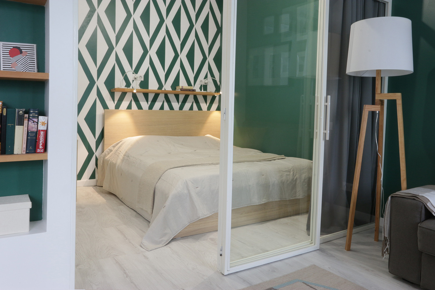 В гостях: Студия 32 кв.м с полноценной спальней