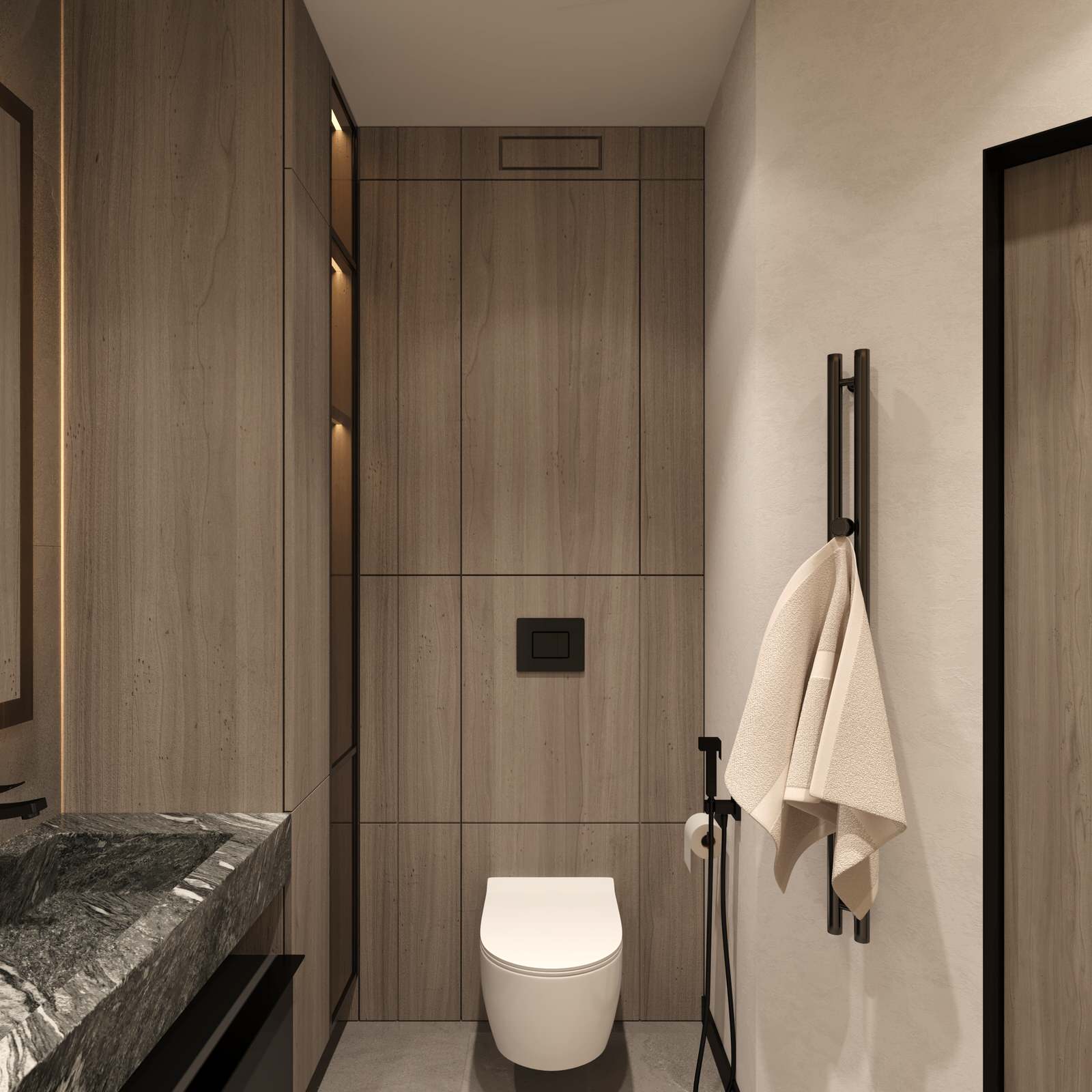 Современная квартира с акцентами