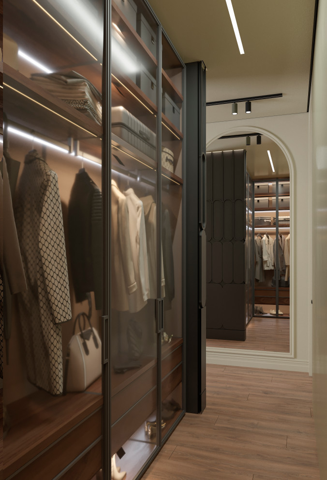 Спальня  из проекта "Оранжевый Блюз" в ЖК Neva Towers, г. Москва