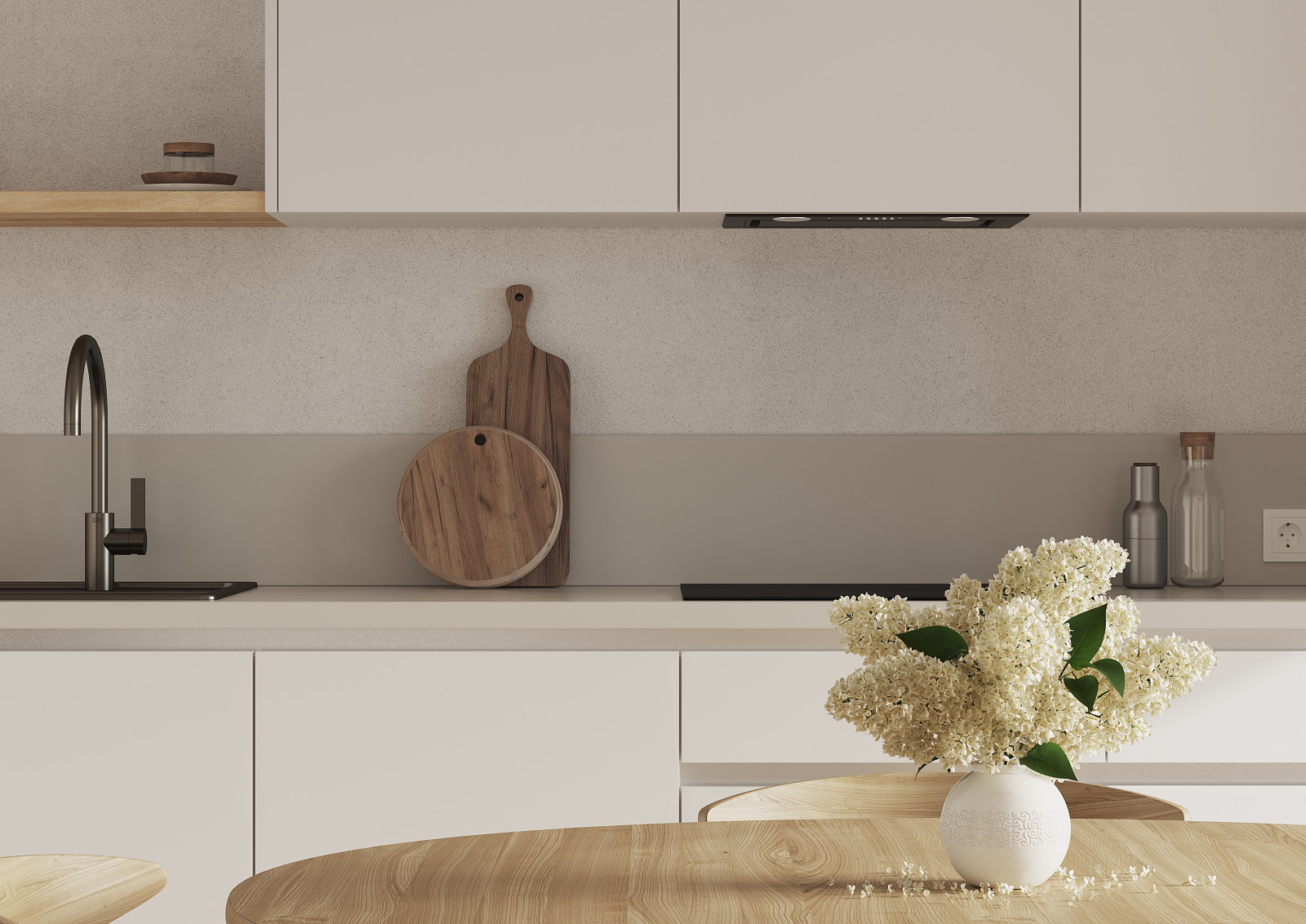 Визуализация современной кухни