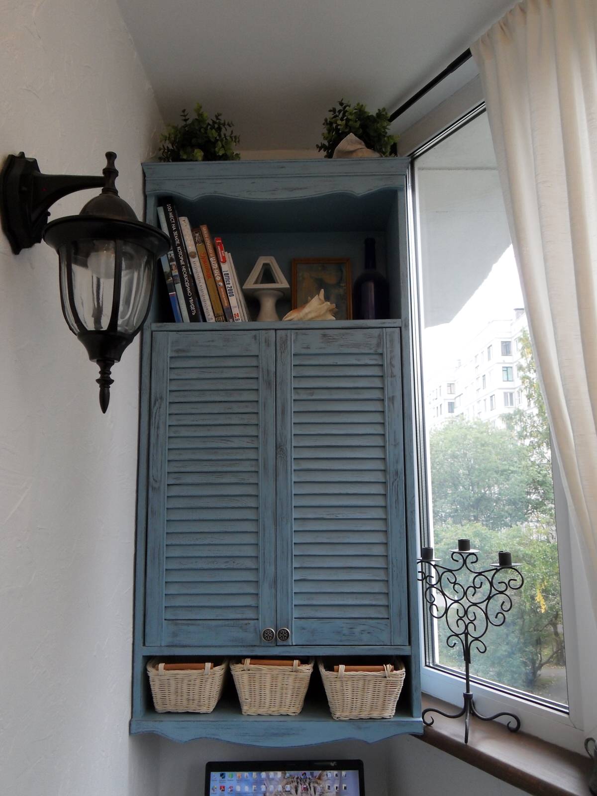 Балкон в средиземноморском стиле