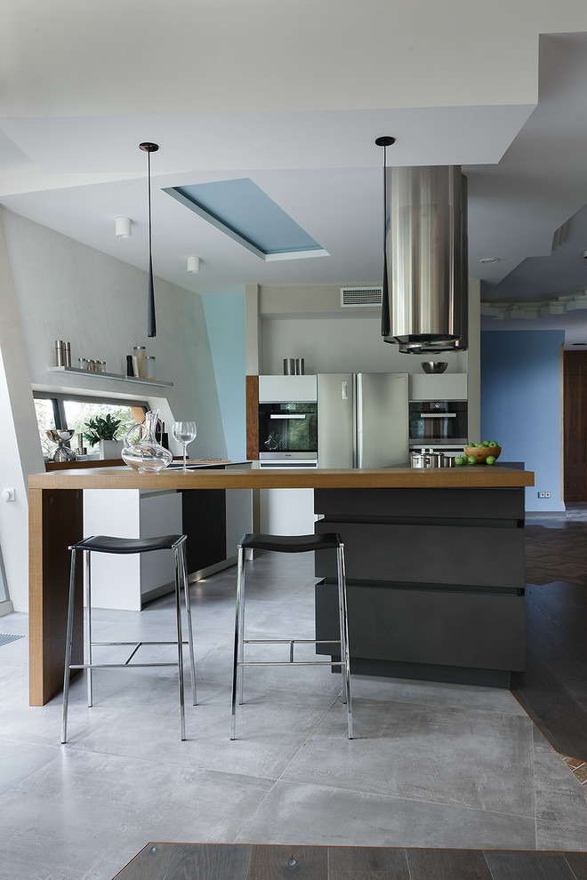 Кухня LEICHT в загородном доме