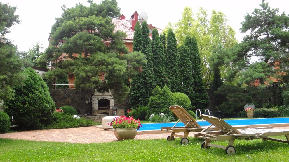 Ландшафт частного участка