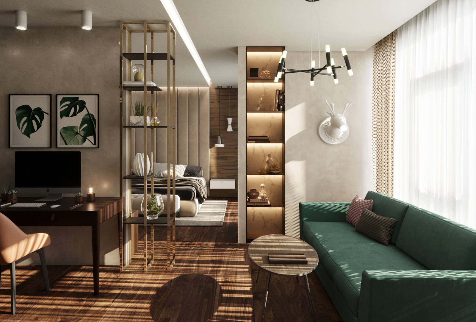 Дизайн квартиры в ЖК Метрополь г. Сочи