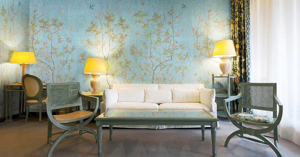 Фрески, пано, фотообои в интерьере!