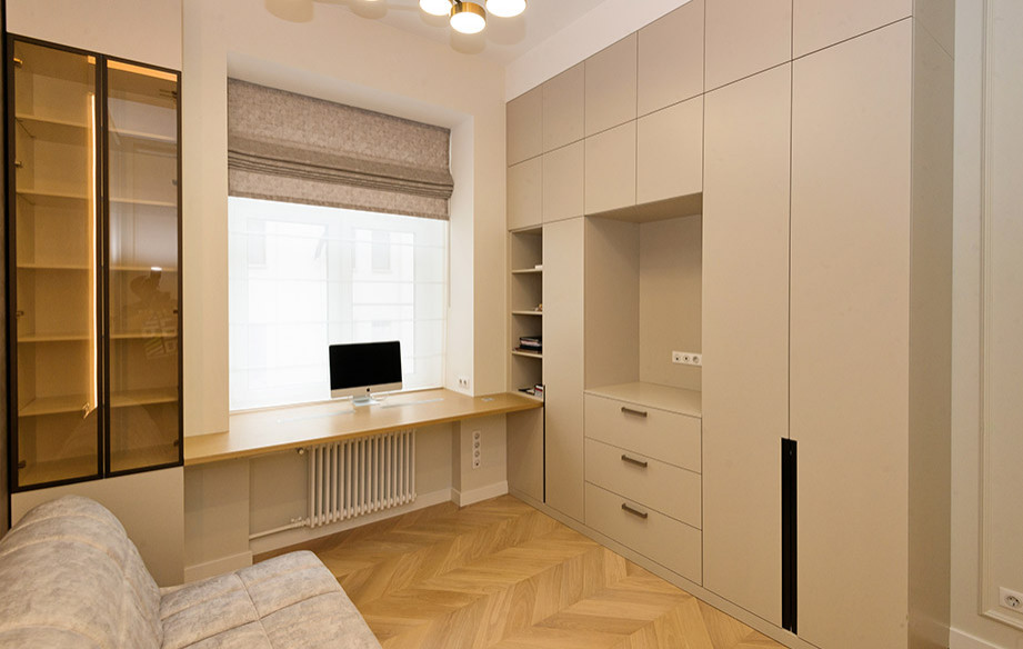 Капитальный ремонт квартиры 120 кв. м. в доме 1915 года.