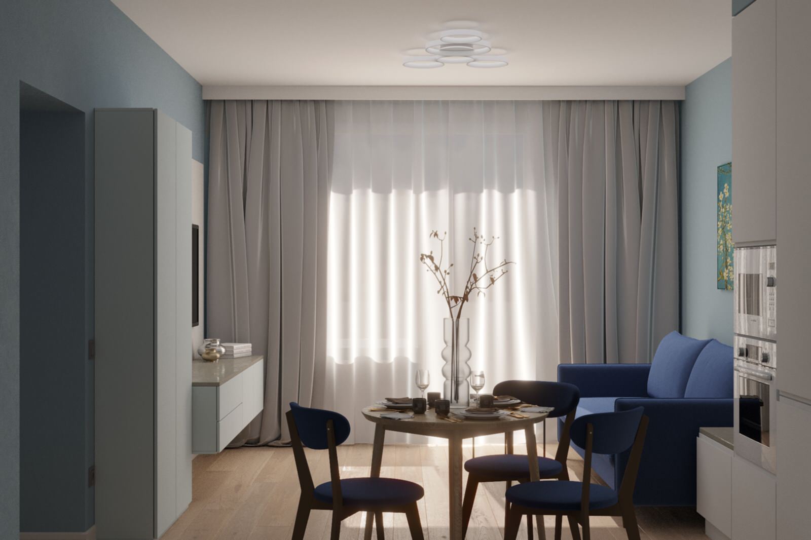 Квартира на Просвещения