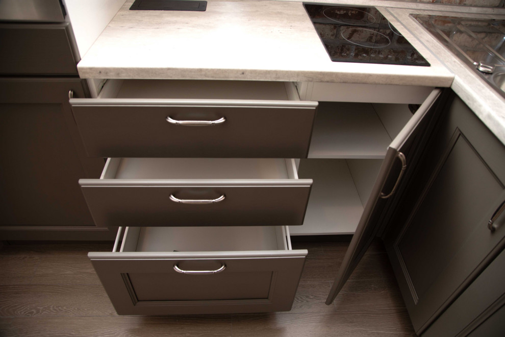 Кухня в стиле лофт