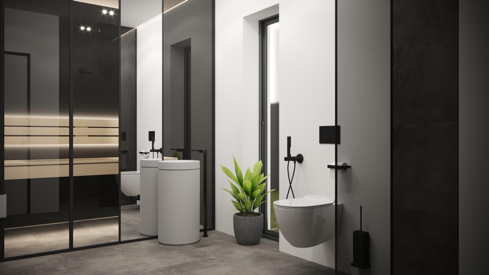 Дом Минимализм в пос.Позелы