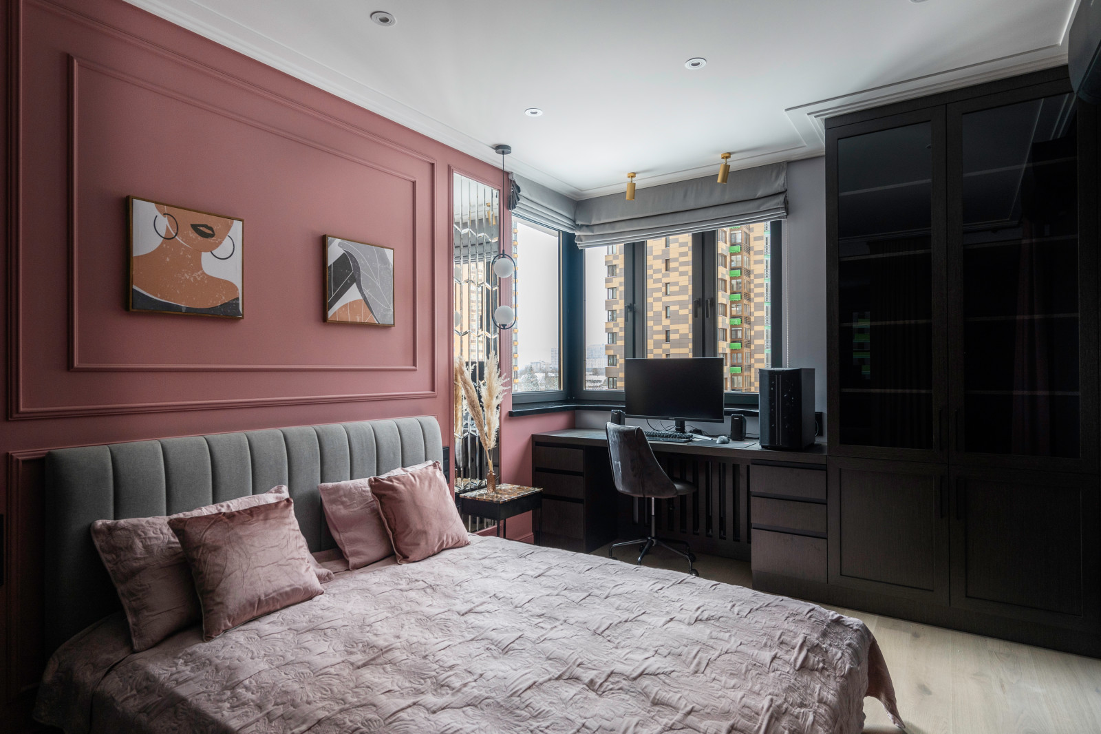 Квартира 44кв.м "В розовом цвете"