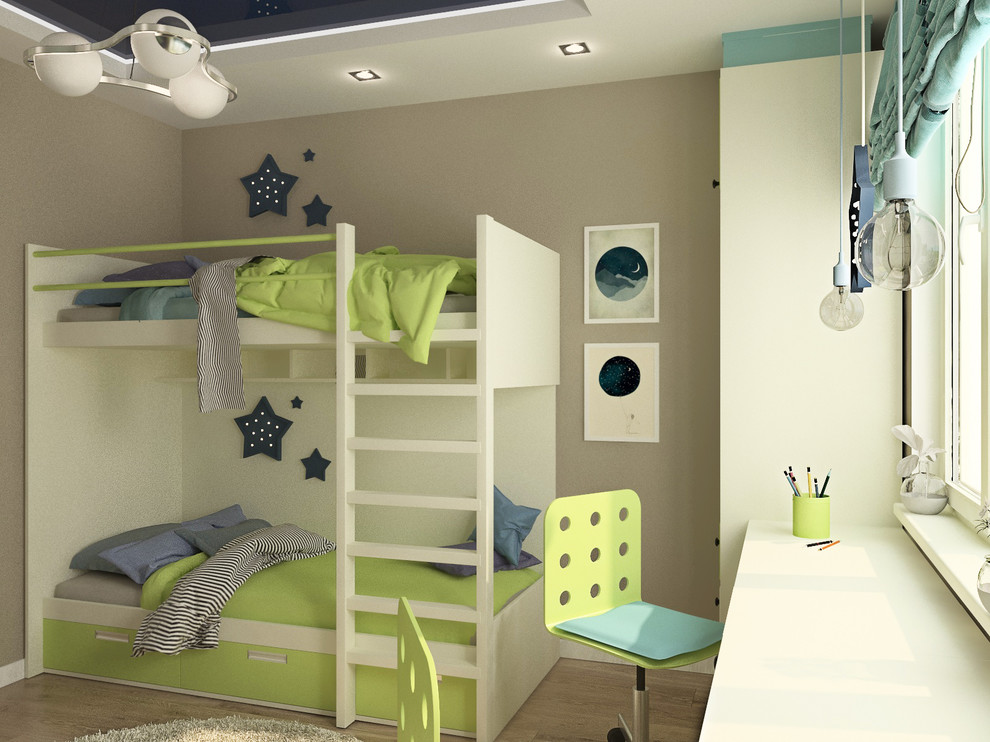 Квартира семьи с двумя детьми