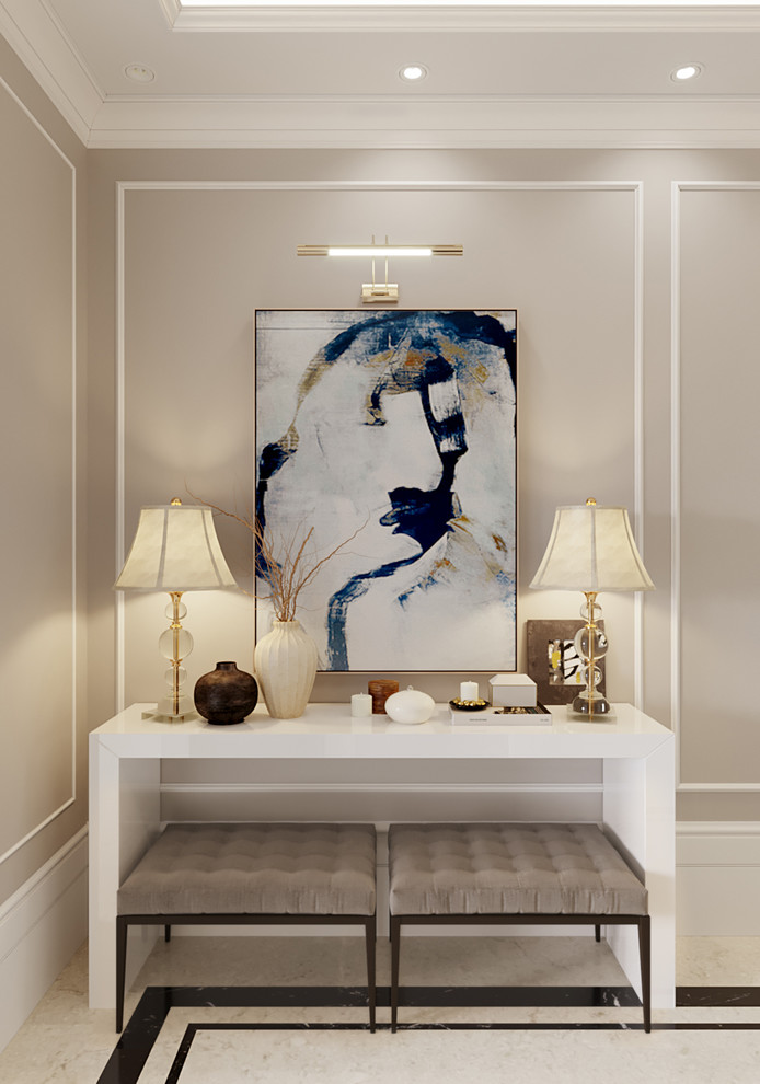 Воздушный интерьер для большой семьи