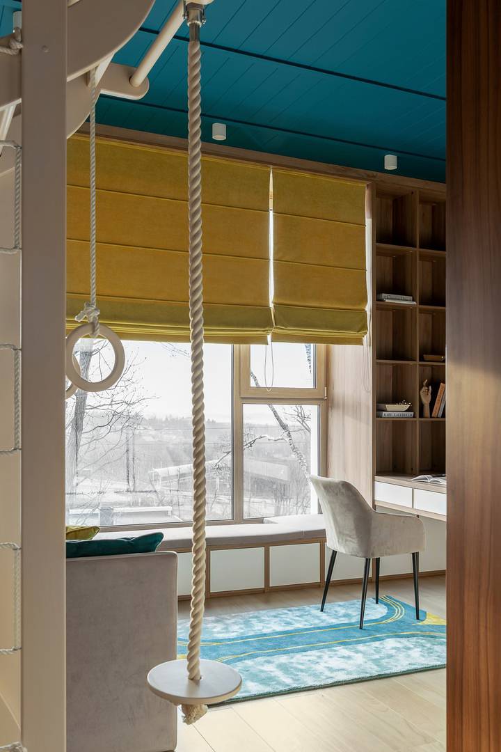 Реализованный дизайн-проект таунхауса в ЖК "На уровне"