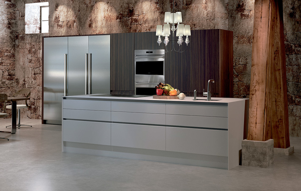 Интегрируемые холодильники в интерьере