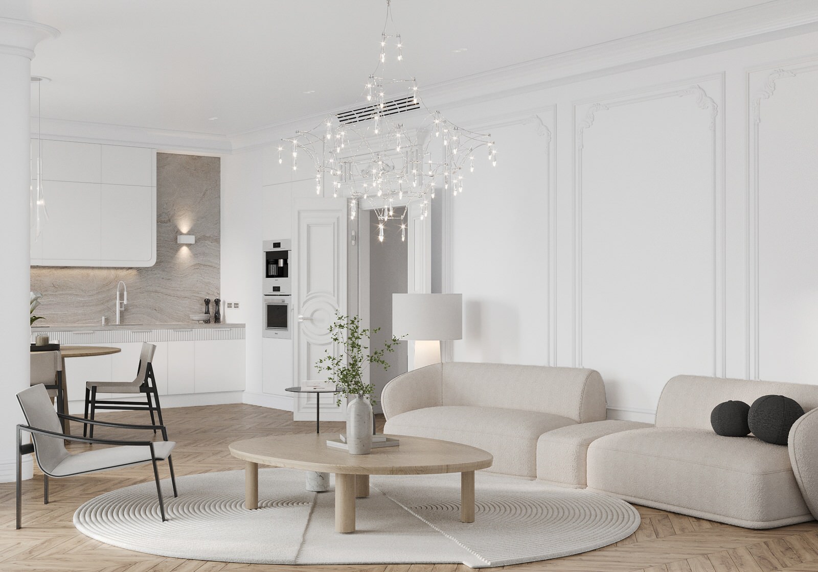 Кухня гостиная