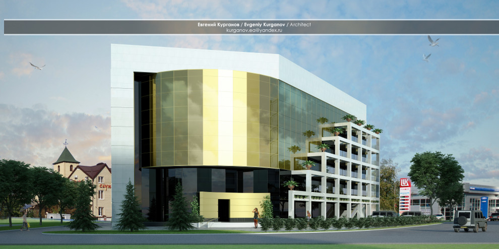 Обложка проекта: Гостиничный Комплекс