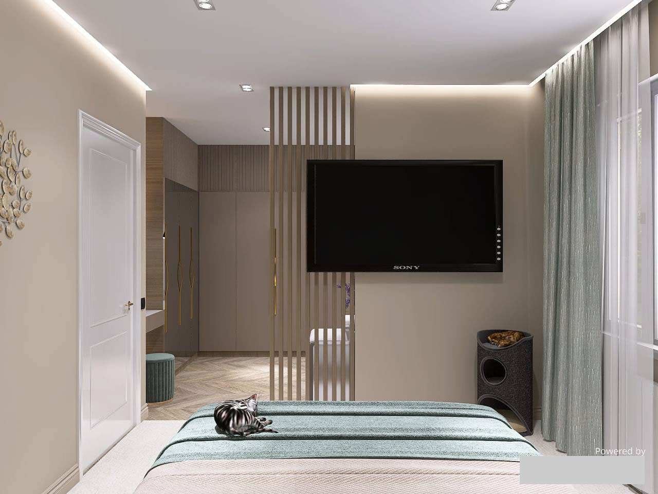 Интерьер контемпораре.