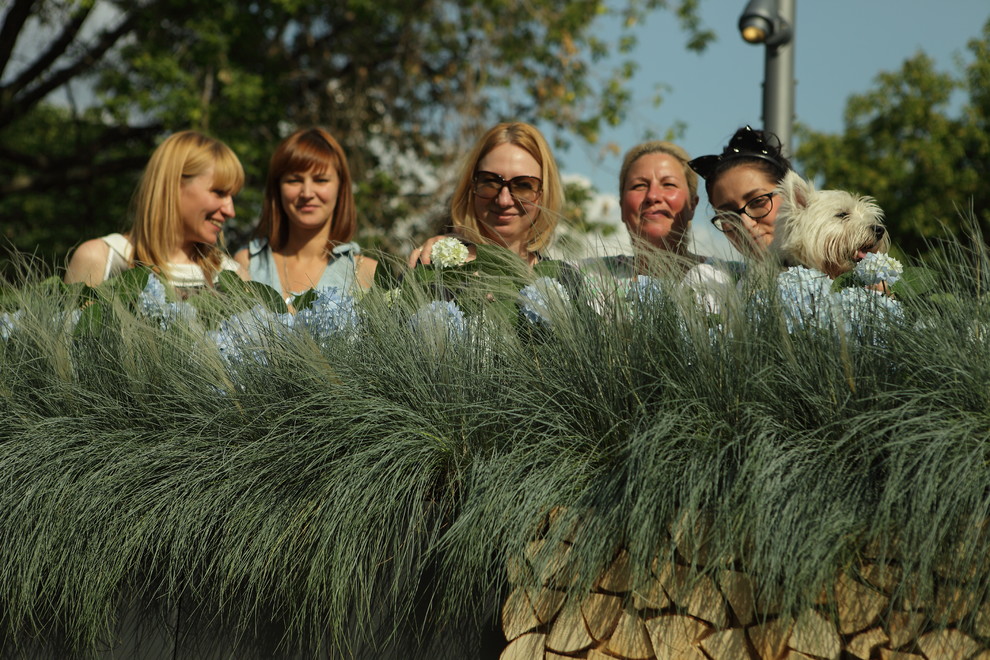 Балкон в экостиле