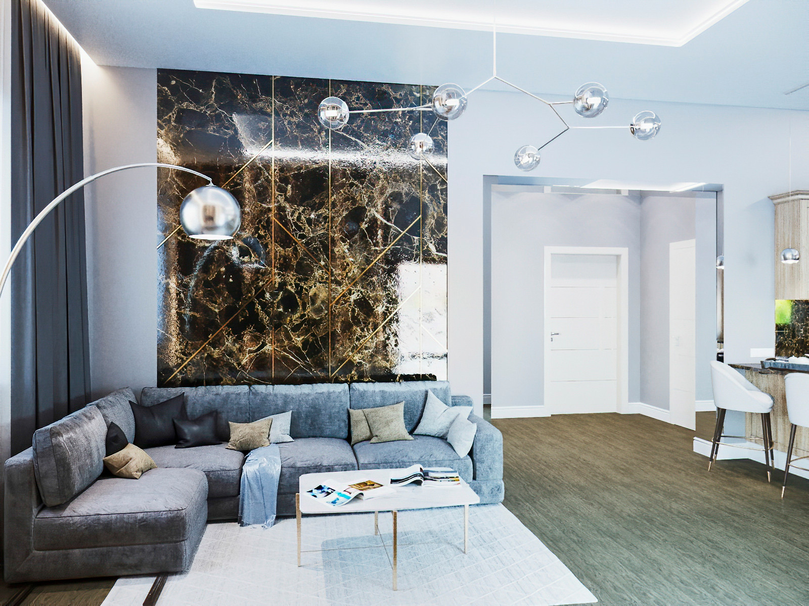 Дом 180 кв.м. в современном стиле.