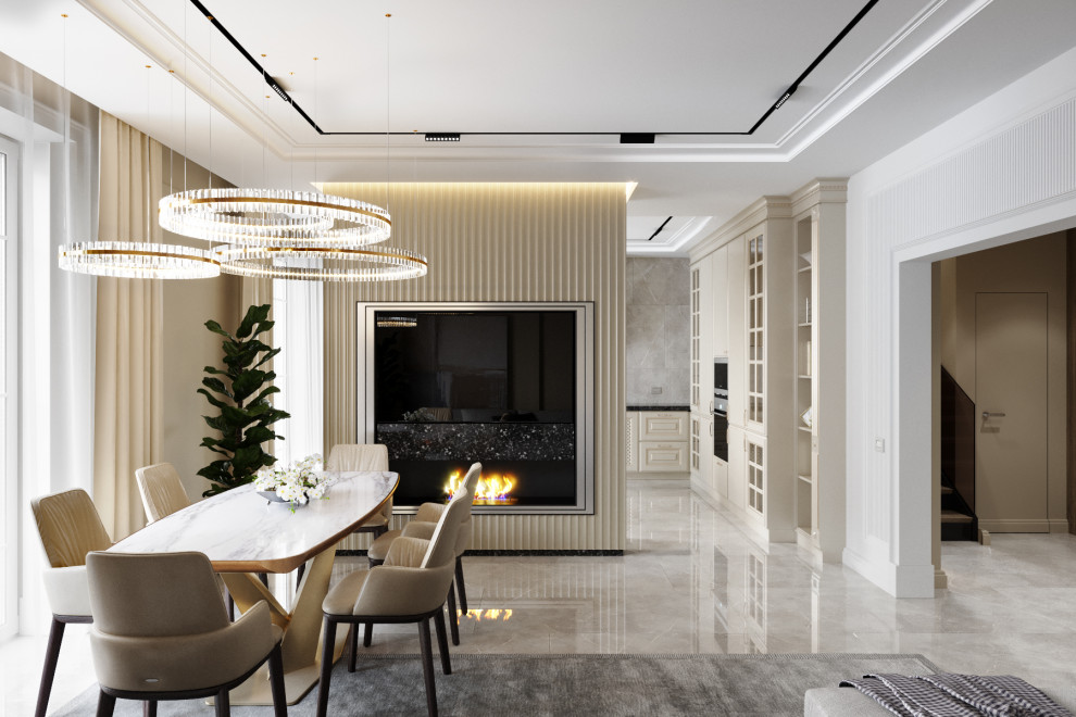 Проект интерьера таунхауса