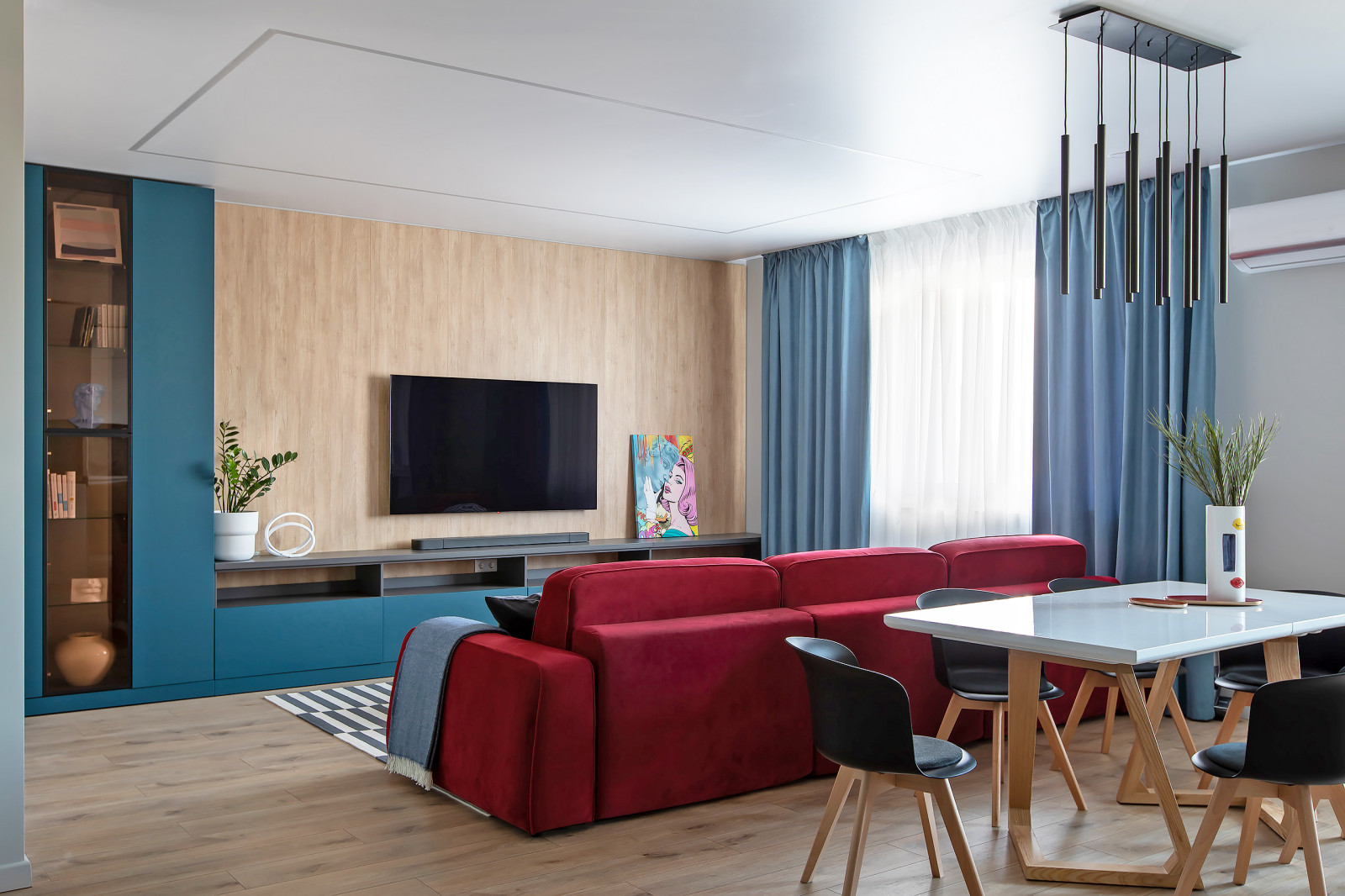 Гостиная-кухня