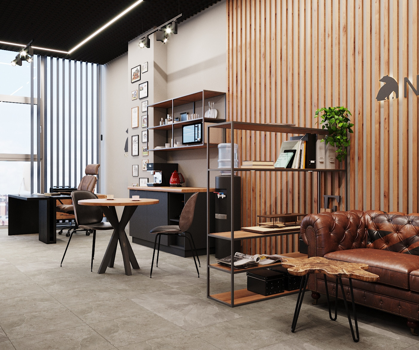 Реализованный проект офиса