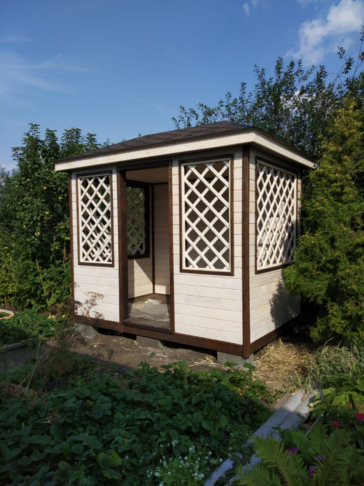 Обложка проекта: беседка для сада