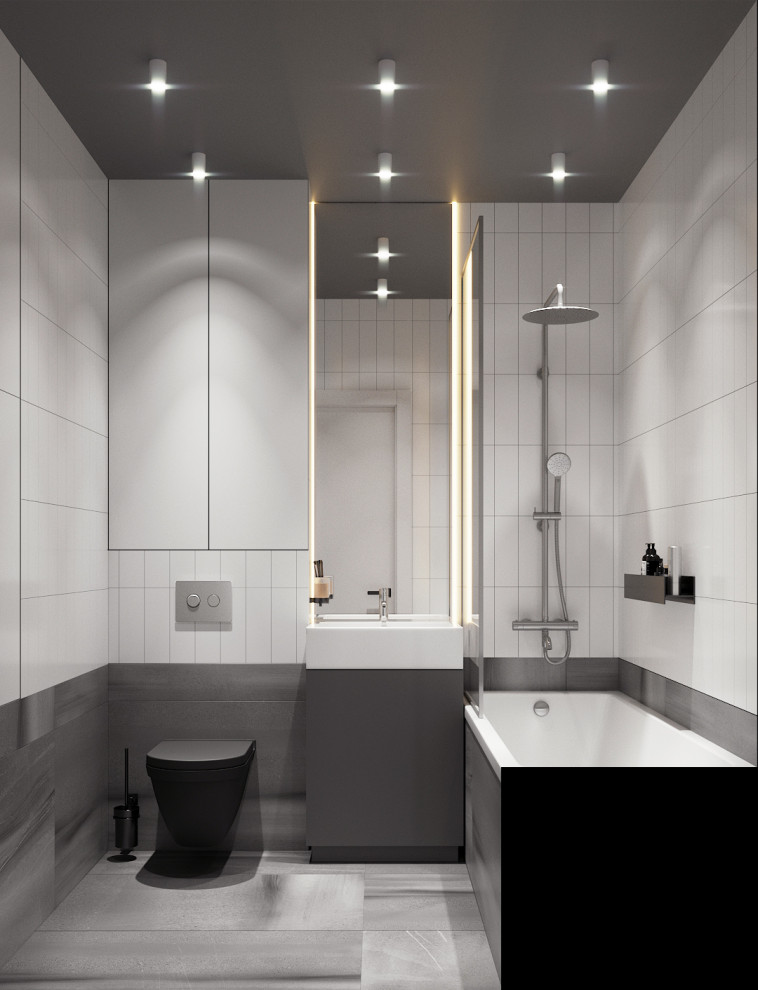 Дизайн студии в Минске. Сан. узел