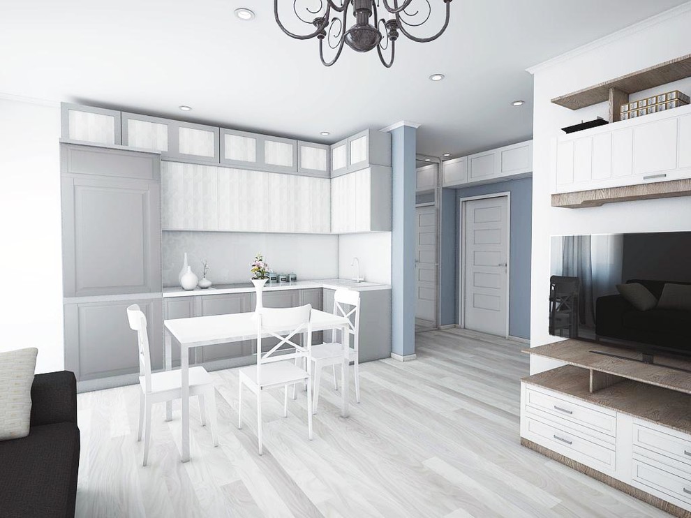 Обложка проекта: Однокомнатная квартира 40 кв.м.