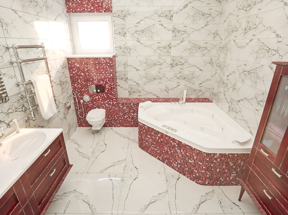 Двухэтажная квартира в стиле Яркая классика 340 м2