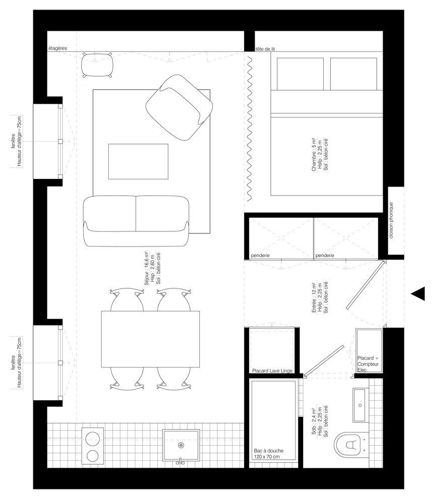 До и после: Переделка парижской квартиры 28 кв.м за три месяца