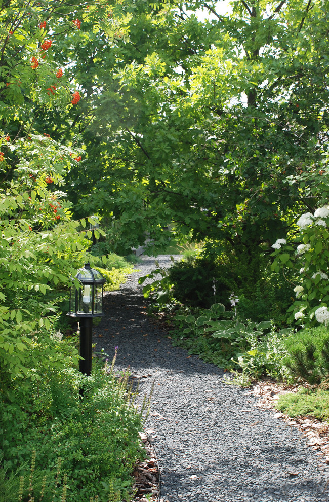 Современный сад в КП "Променад"
