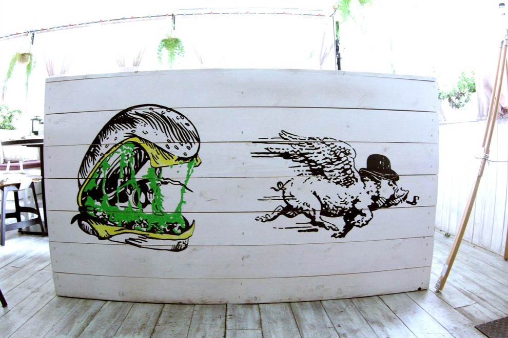 Оформление ресторана Funny Cabany, Москва