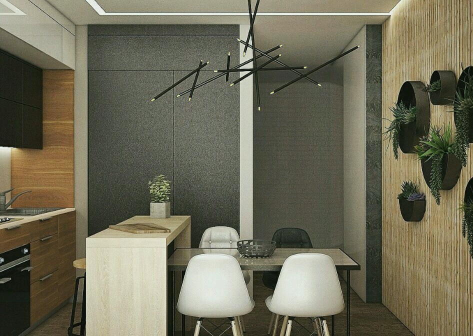 Квартира с элементами эко-стиля