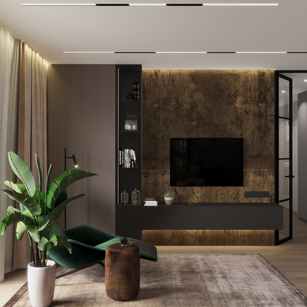 Дизайн-проект дома, площадью 110 м2 в г. Новосибирск. Кольцово