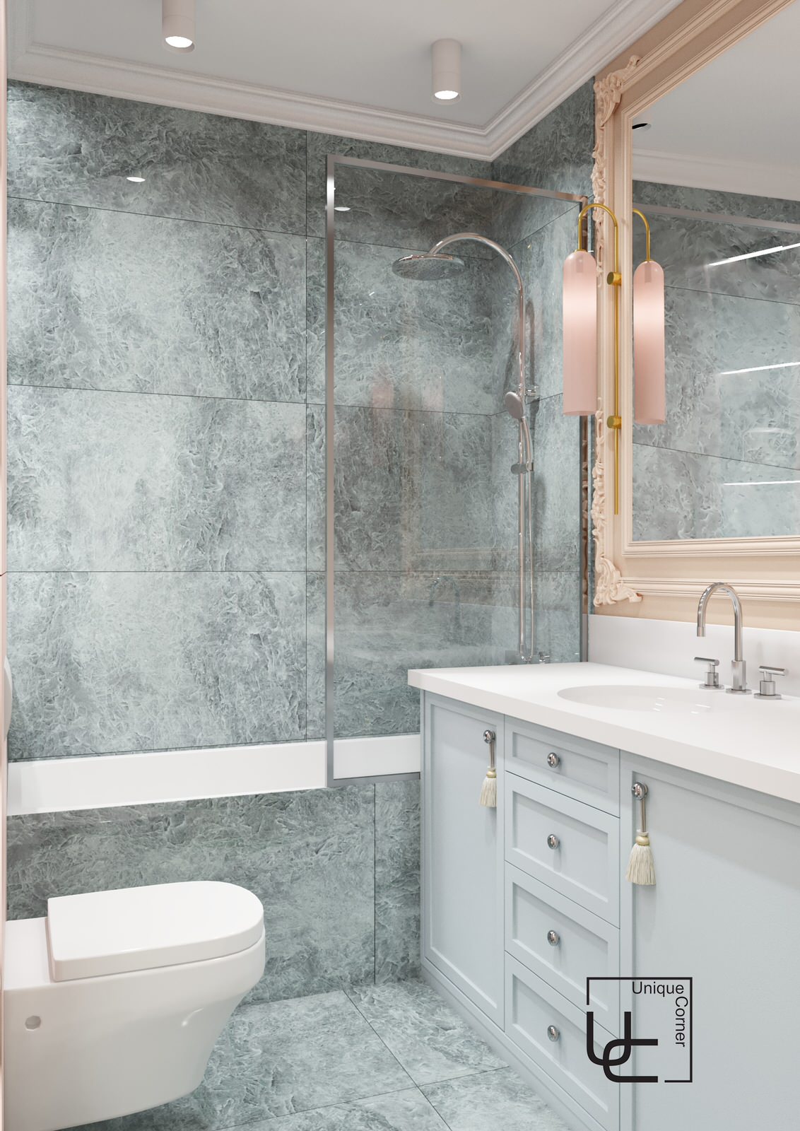 Koktobe city, жилой комплекс Санузлы