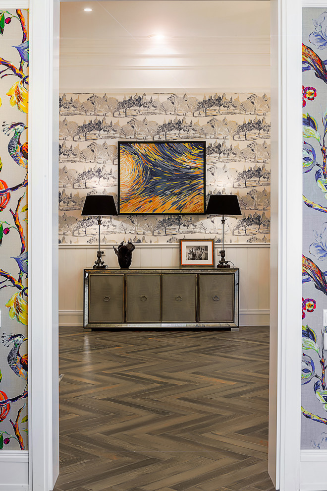 Гостиная "Деревенский шик с историей"