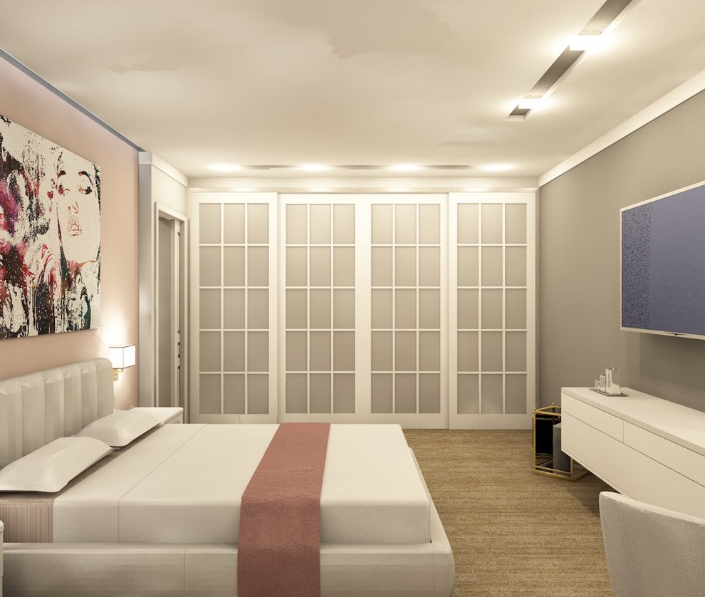 Дизайн-проект однокомнатной квартиры для молодой девушки