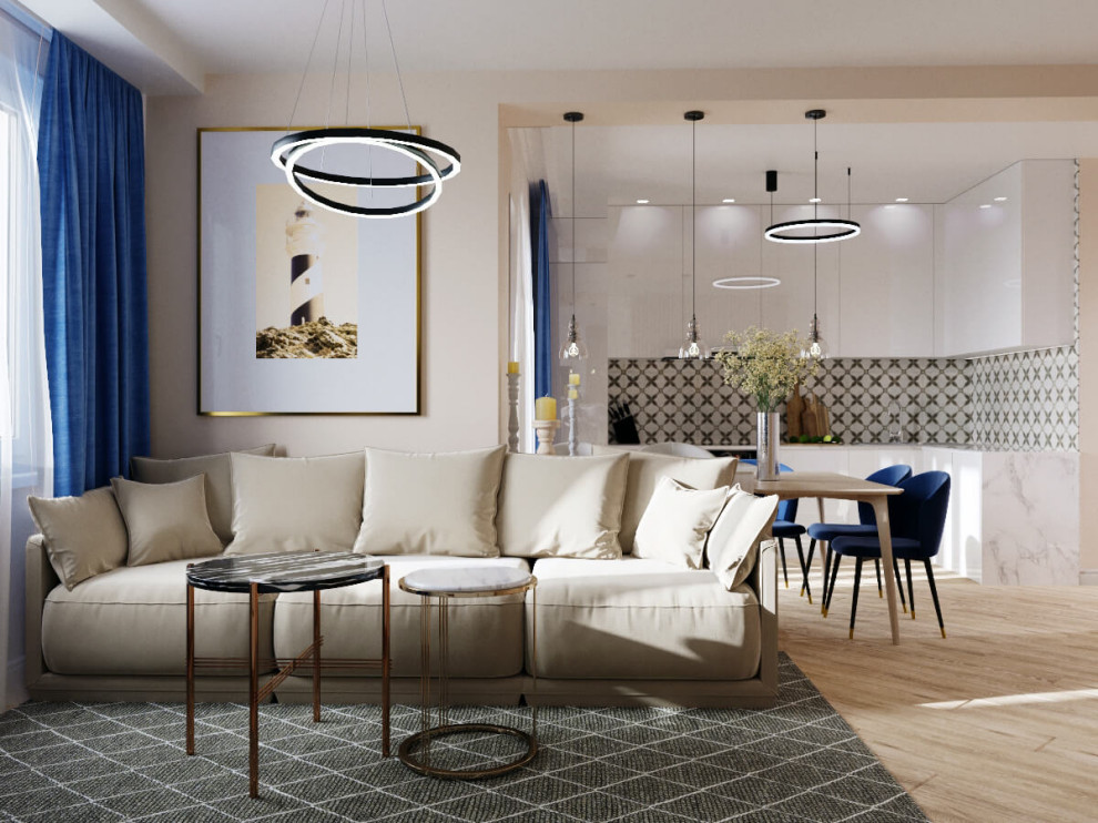 Обложка проекта: Дизайн квартир 90 м2 на Пятницком шоссе