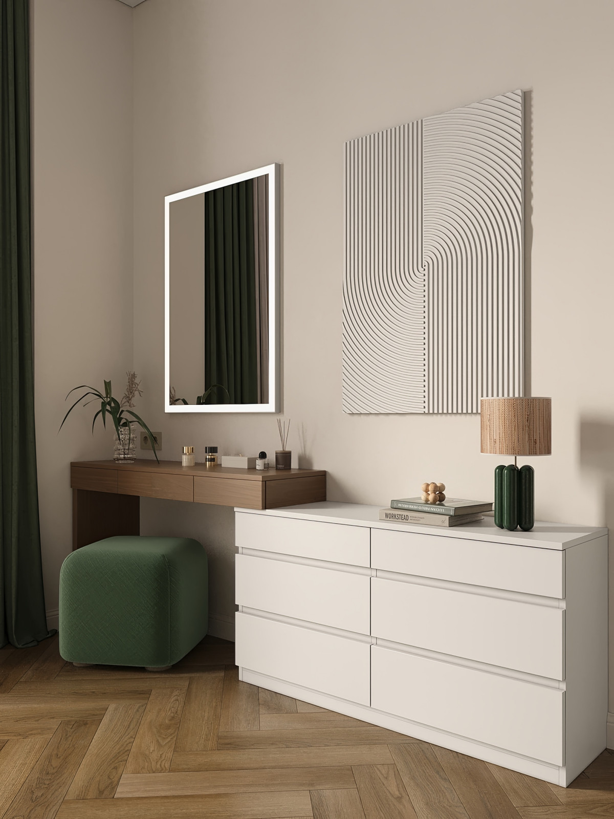 Яркая и свежая квартира в Москве