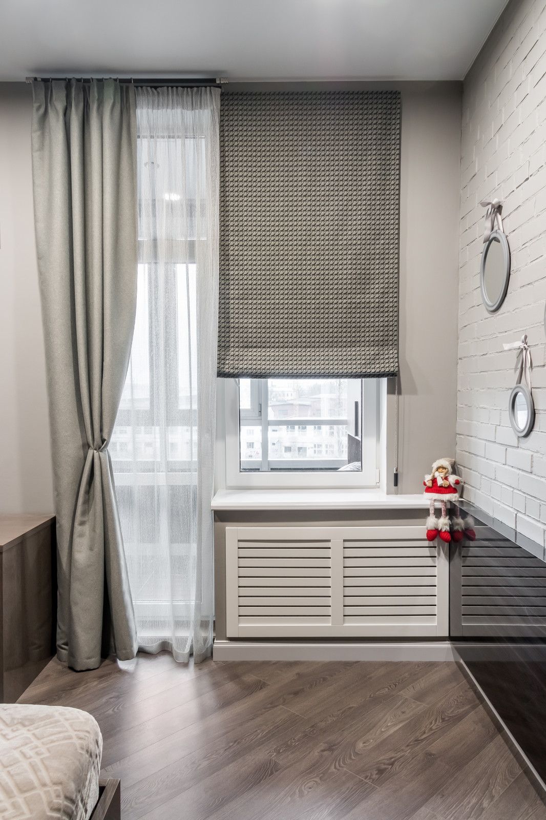 Обложка проекта: Акцент на шторах