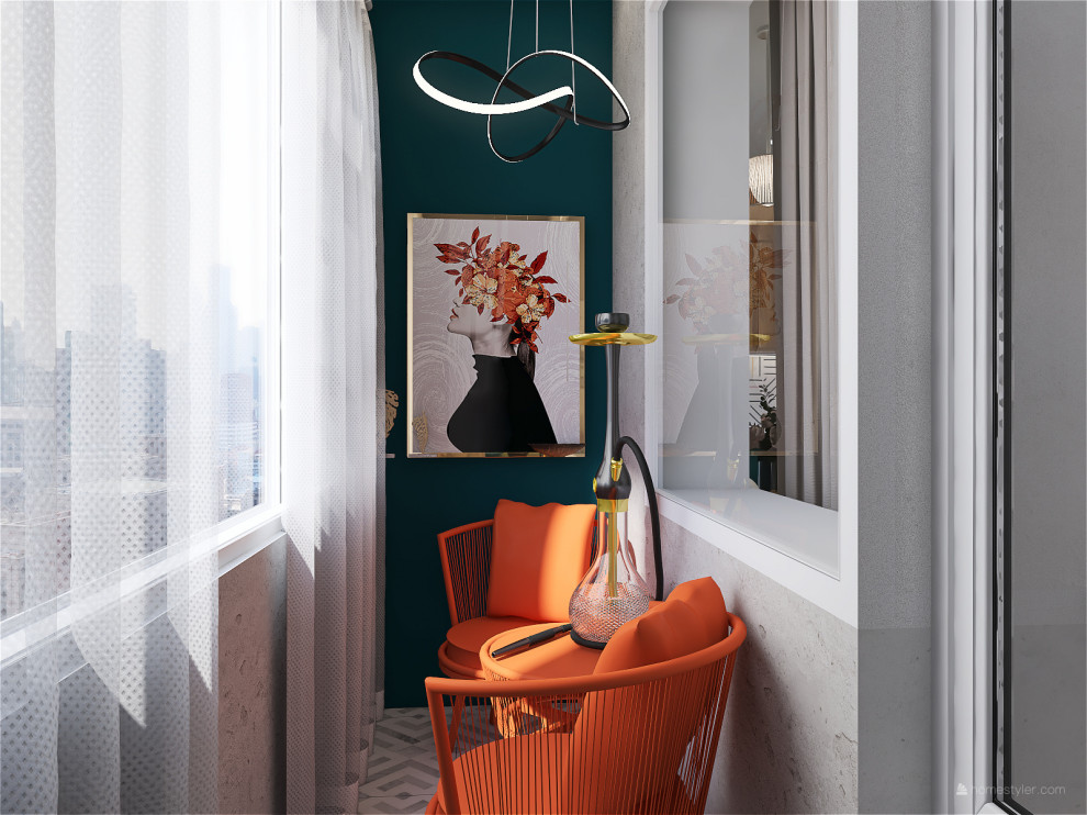 Функциональная однокомнатная квартира-студия