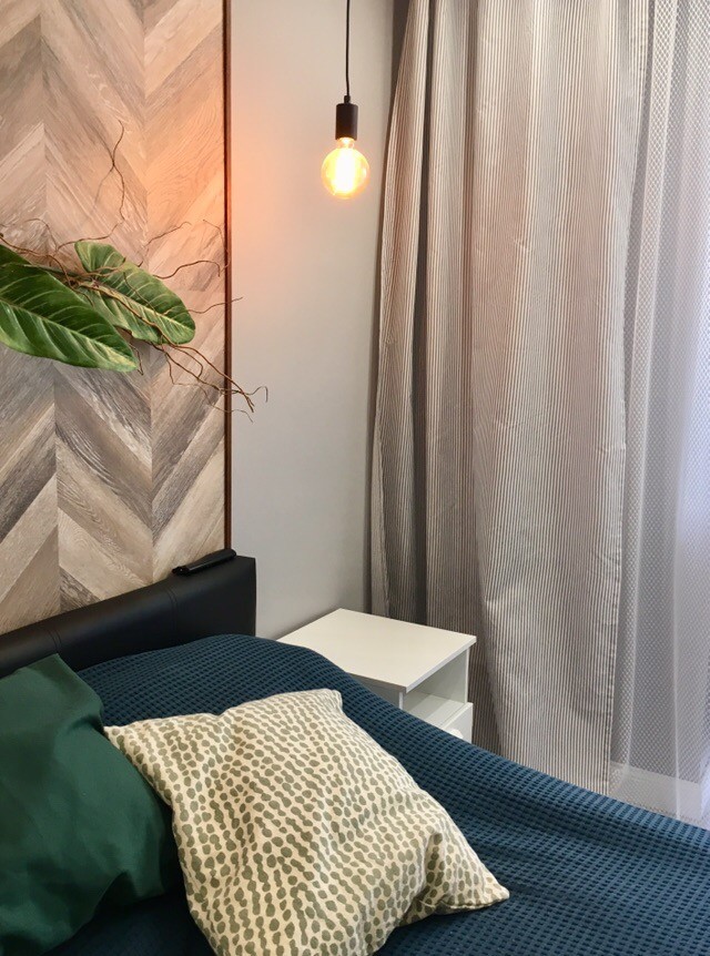 Двухкомнатная квартира в скандинавском стиле. Реализация