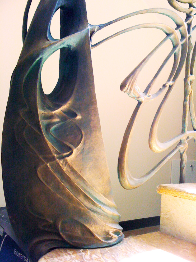 лестничное ограждение. литье ,бронза